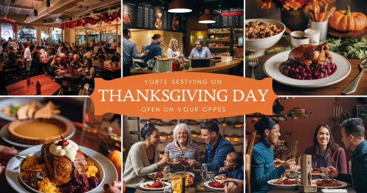 Food Places Open on Thanksgiving: Uncover Delicious Dining Gems