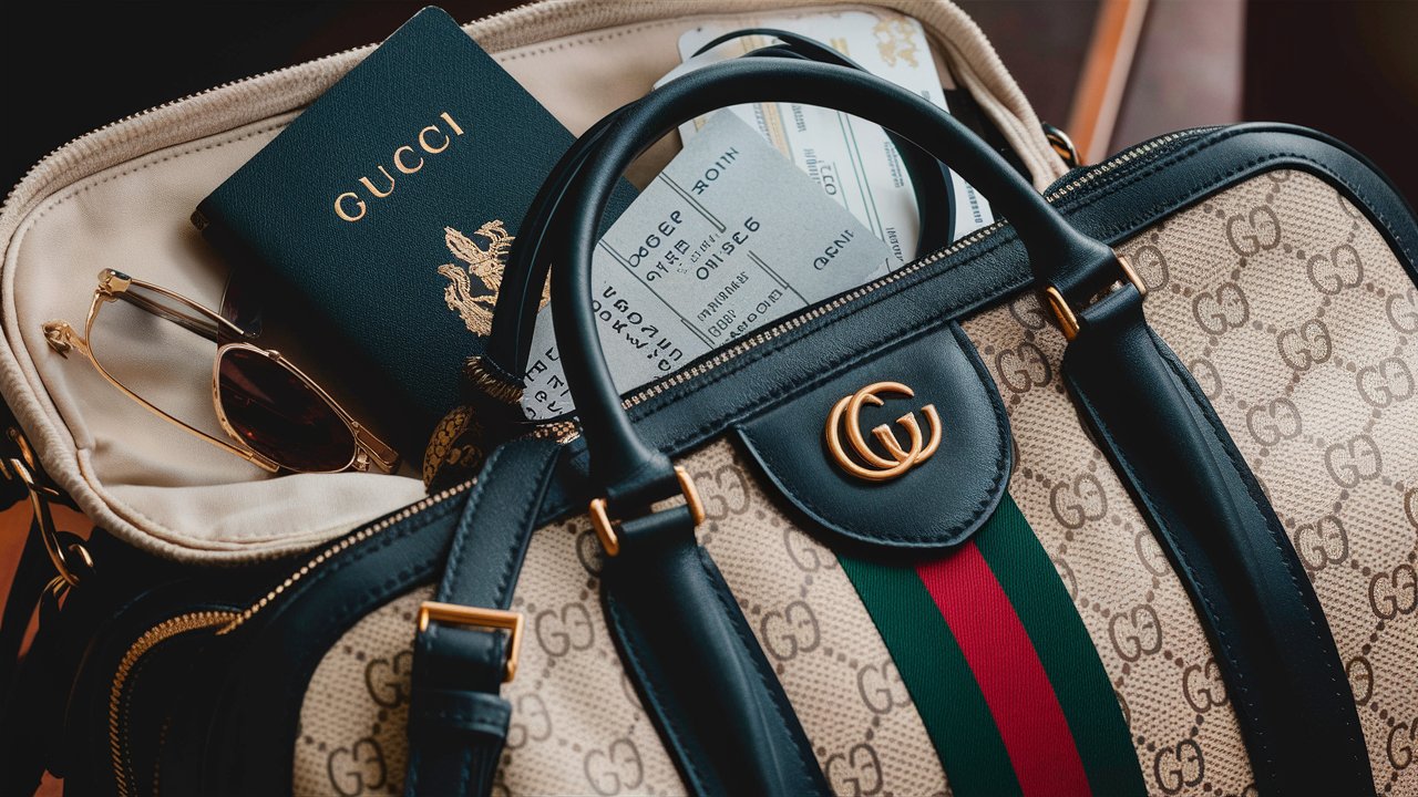 gucci travel handbag