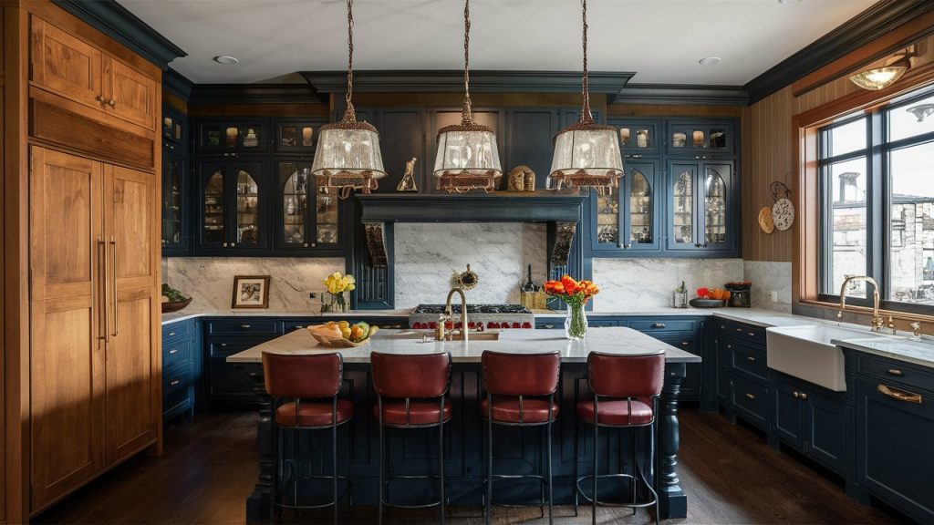 victorian style kitchen